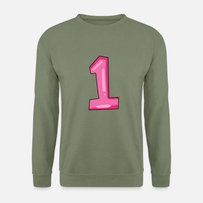 1 - Unisex Pullover - Armeegrün