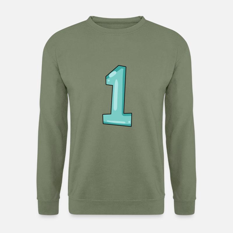 1 - Unisex Pullover - Armeegrün