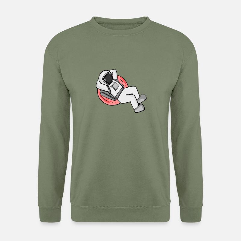 Astronaut - Unisex Pullover - Armeegrün