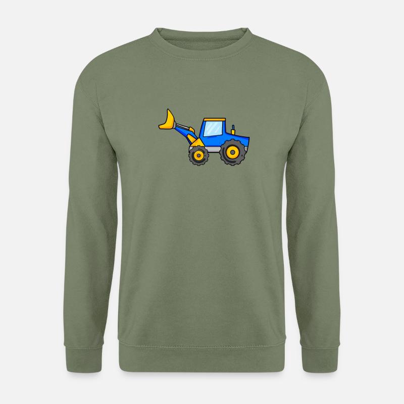 Construction site vehicles - Unisex Sweatshirt - army green