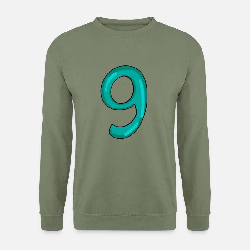 9 - Unisex Pullover - Armeegrün