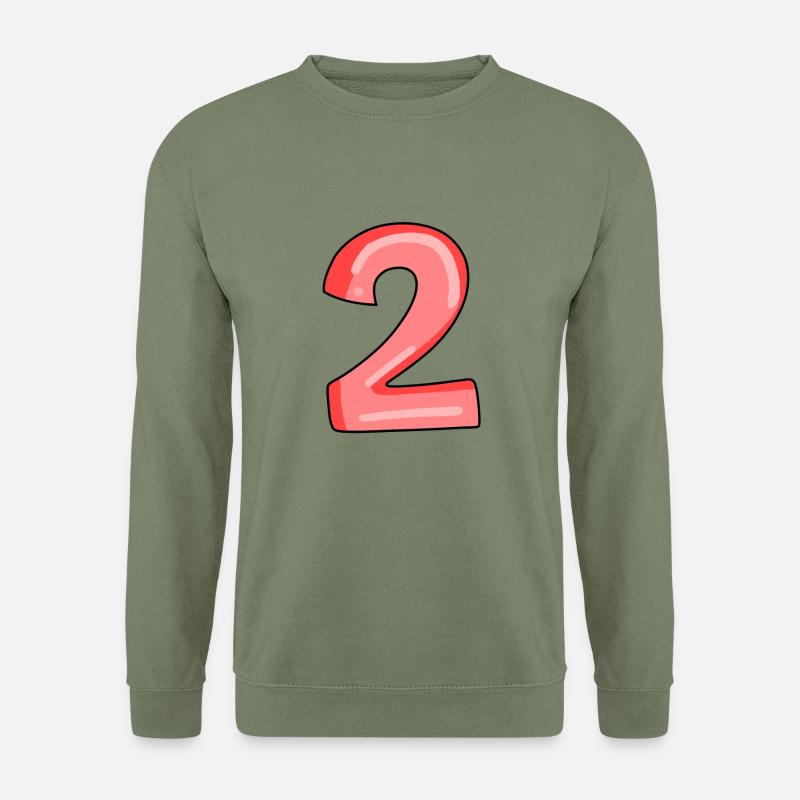 2 - Unisex Pullover - Armeegrün