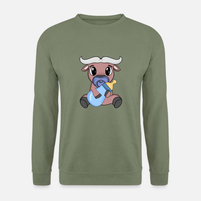 Baby Junge Ochse - Unisex Pullover - Armeegrün