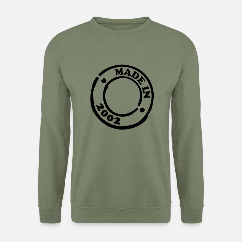 made_in_2002__f1 - Unisex Pullover - Armeegrün