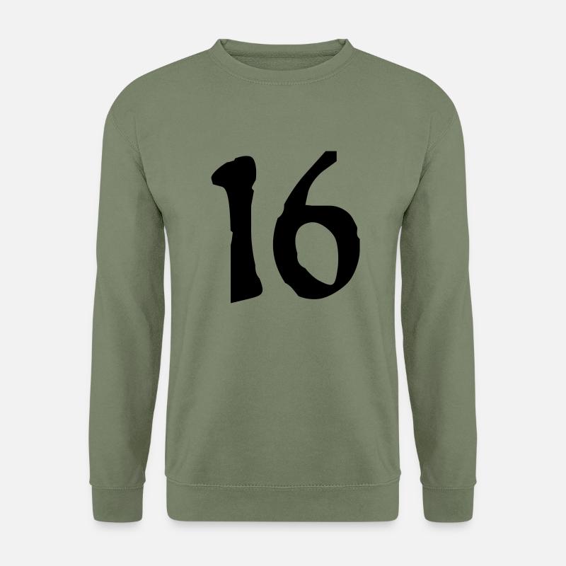 16_vec_1de - Unisex Pullover - Armeegrün