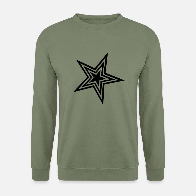 star - Unisex Pullover - Armeegrün