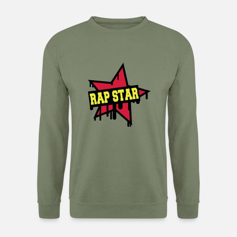 Rap Star - Unisex Pullover - Armeegrün