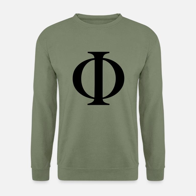 phi - Sweat-shirt Unisexe - vert militaire