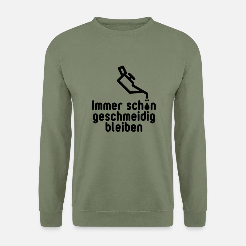 Auto Werkstatt T-Shirt - Unisex Pullover - Armeegrün