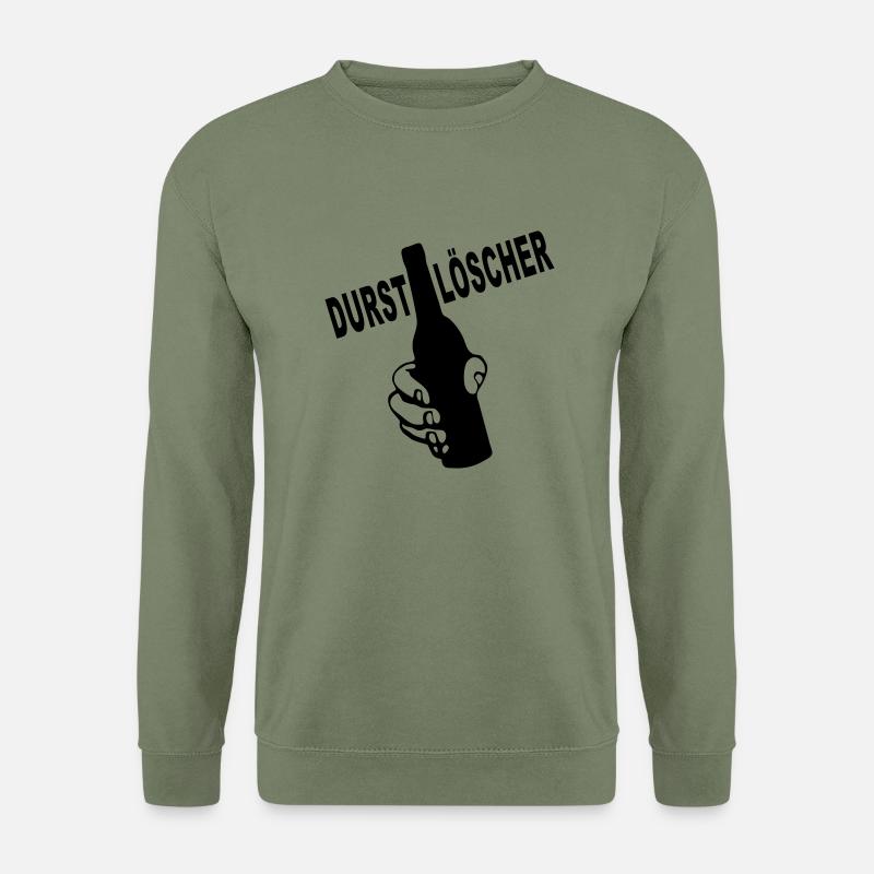 durstlöscher - Unisex Pullover - Armeegrün