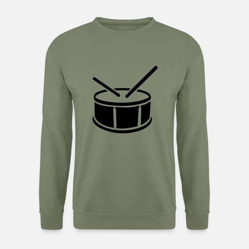 Trommel - Unisex Pullover - Armeegrün
