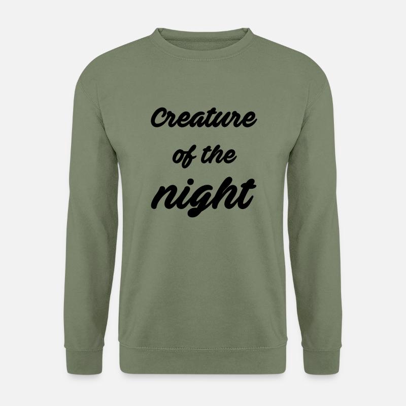 Creature of the night - Unisex Pullover - Armeegrün