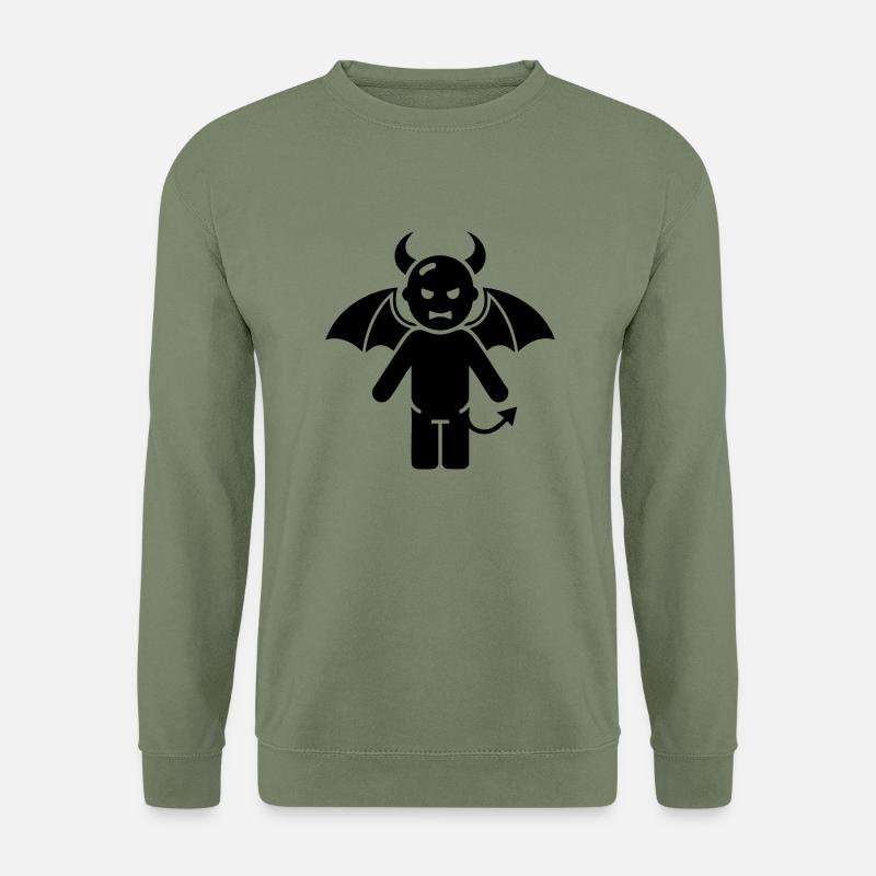 Little Devil Icon - Unisex Sweatshirt - army green