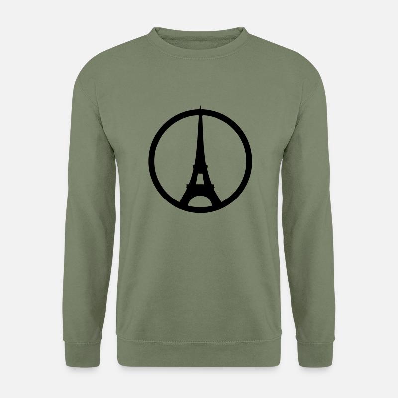 Paris - Sweat-shirt Unisexe - vert militaire