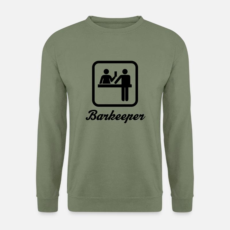 Barkeeper_v1 - Unisex Pullover - Armeegrün