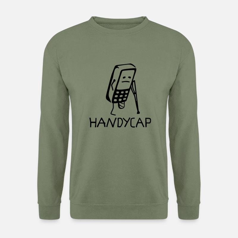 HANDYCAP - Unisex Pullover - Armeegrün