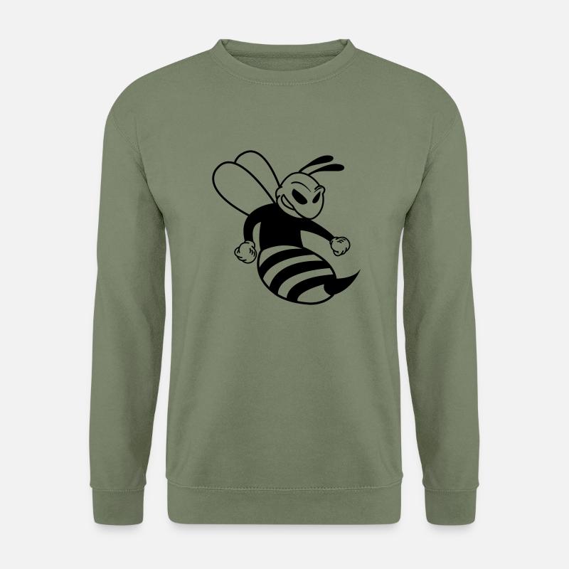 wespe_comic_01 - Unisex Sweatshirt - army green