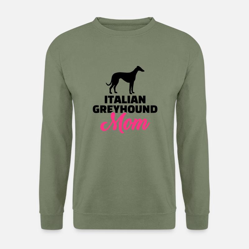 Italian Greyhound - Unisex Pullover - Armeegrün