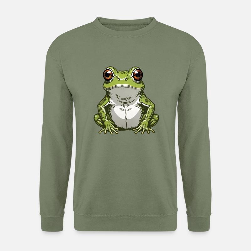 Frosch - Unisex Pullover - Armeegrün