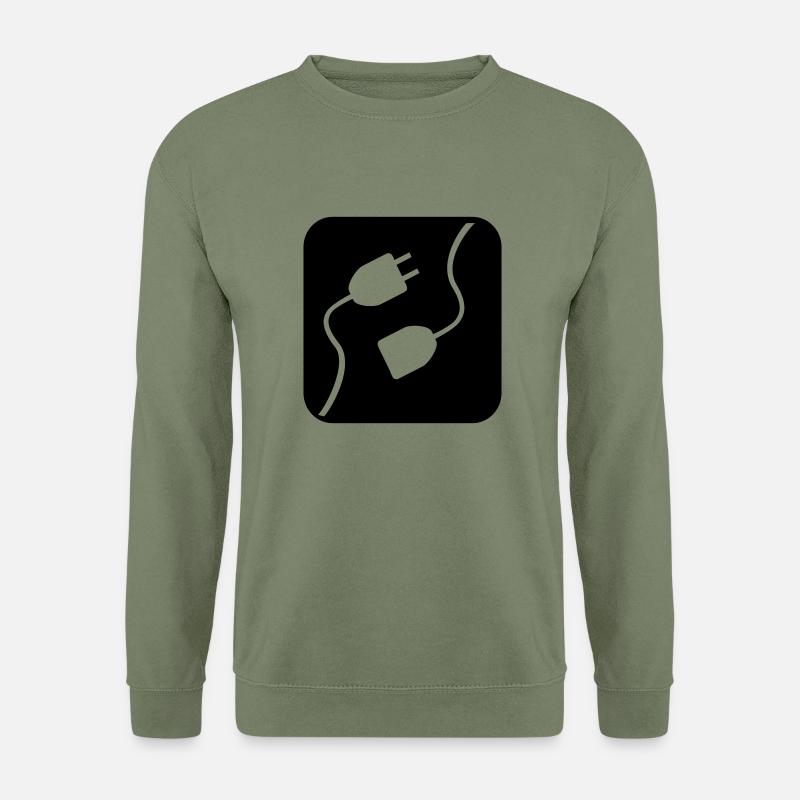 Électicité - Sweat-shirt Unisexe - vert militaire