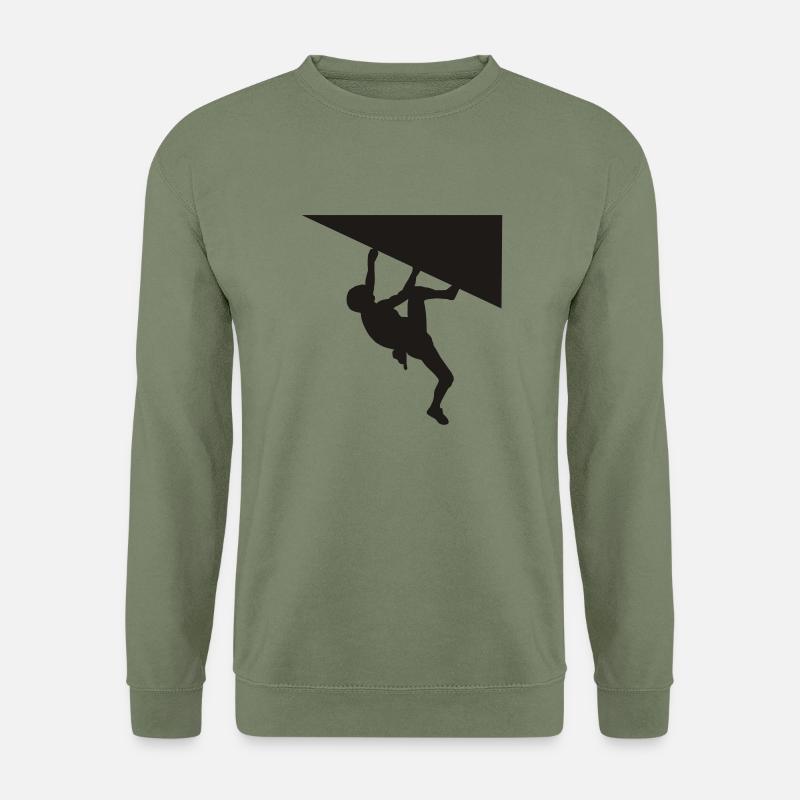 climbing - Unisex Pullover - Armeegrün
