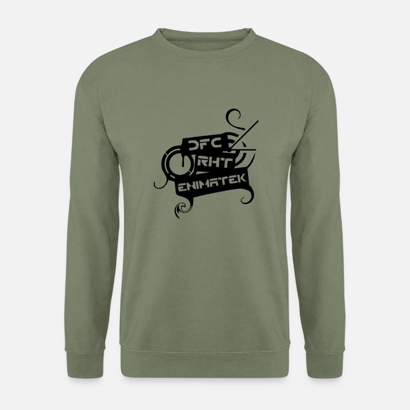 dfc_rht_enimatek_ - Unisex Pullover - Armeegrün