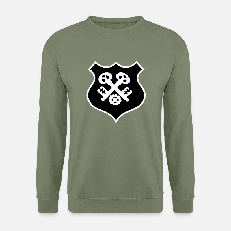 Zunftsymbold Schlosser - Unisex Pullover - Armeegrün