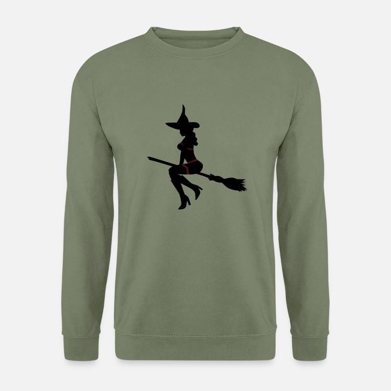 sexy witch - Unisex Sweatshirt - army green