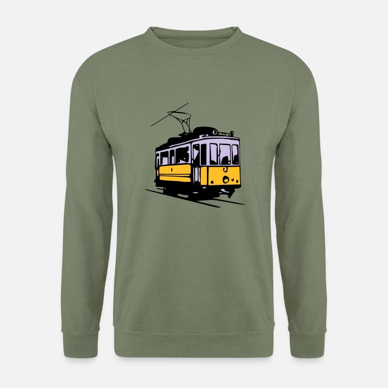 Tram historique / historic Tram - Unisex Sweatshirt - army green