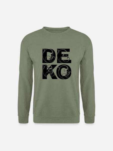 DEKO - Unisex Pullover - Armeegrün