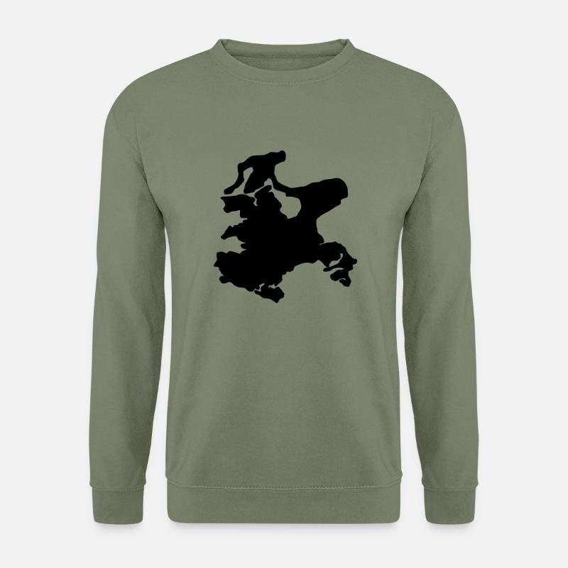 Insel Rügen - Unisex Pullover - Armeegrün