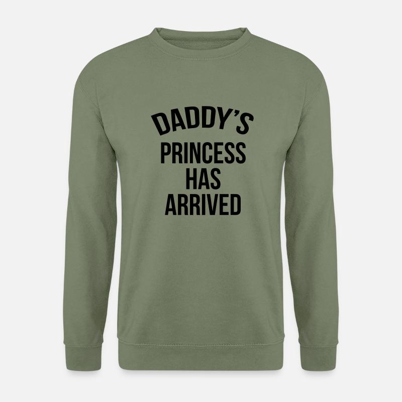 Daddy's princess has arrived - Unisex Sweatshirt - army green