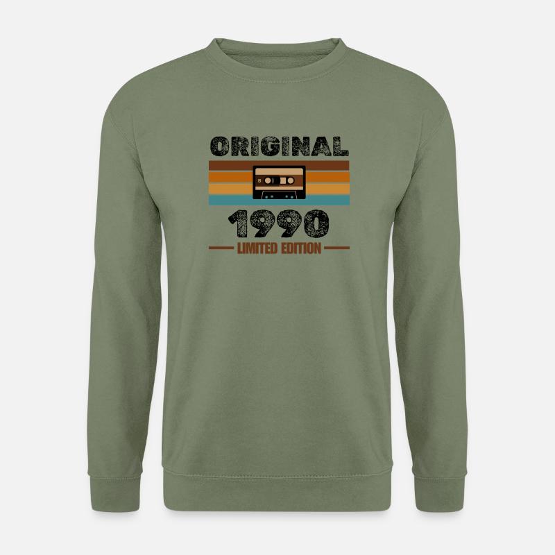 Original 1990 – Retro Cassette Limited Edition - Unisex Sweatshirt - army green