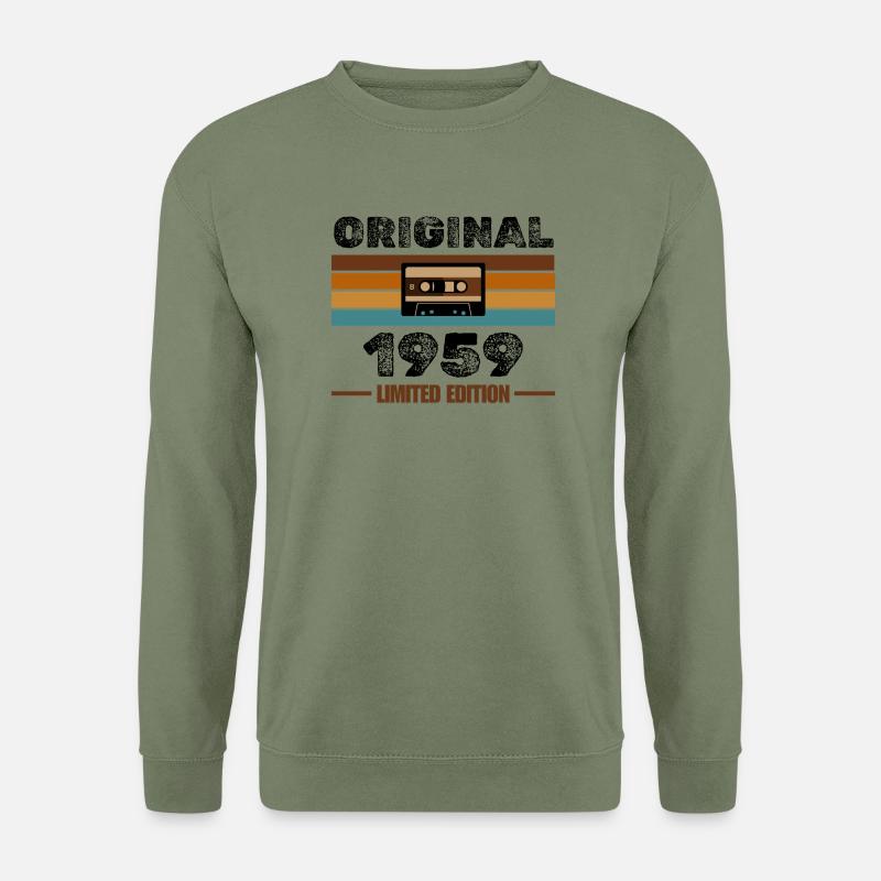 Original 1959 – Retro Cassette Limited Edition - Unisex Sweatshirt - army green