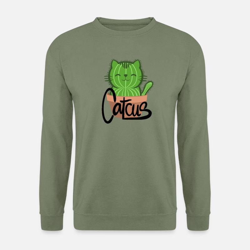 Catcus - Unisex Pullover - Armeegrün