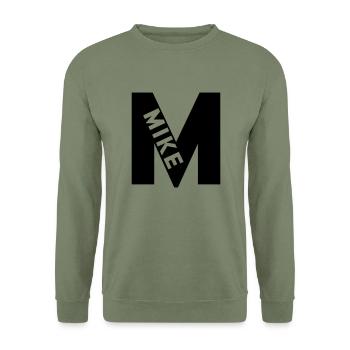 NATO M - Unisex Pullover - Armeegrün - Vorne - Alina (178cm) & Michal (187cm)