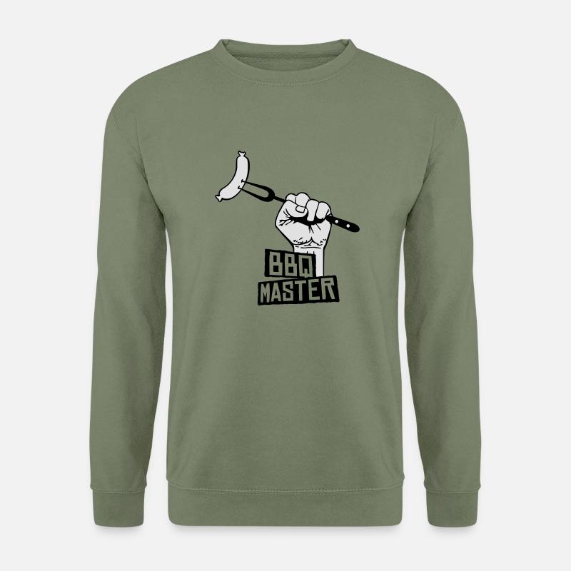 bbq master - Unisex Sweatshirt - army green