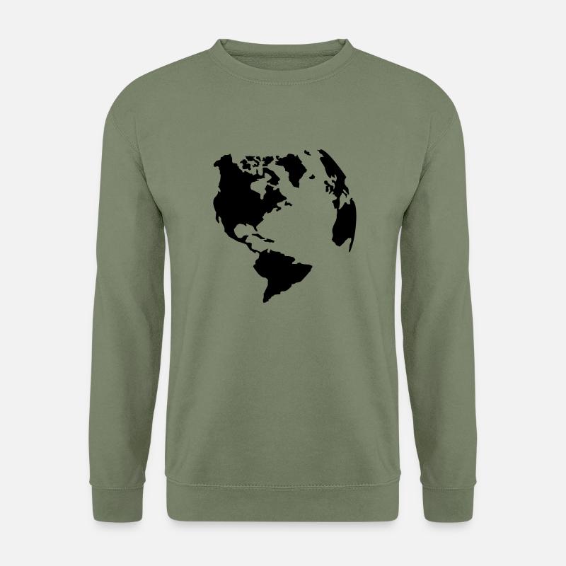 Welt - Unisex Pullover - Armeegrün