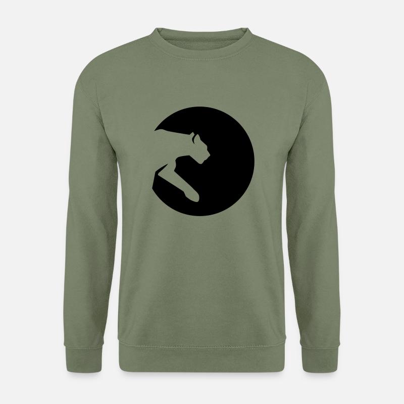 Leopard - Unisex Sweatshirt - army green