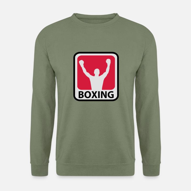 Boxen - Unisex Pullover - Armeegrün