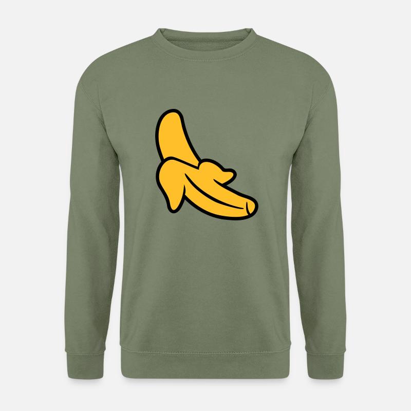 Banane - Unisex Pullover - Armeegrün