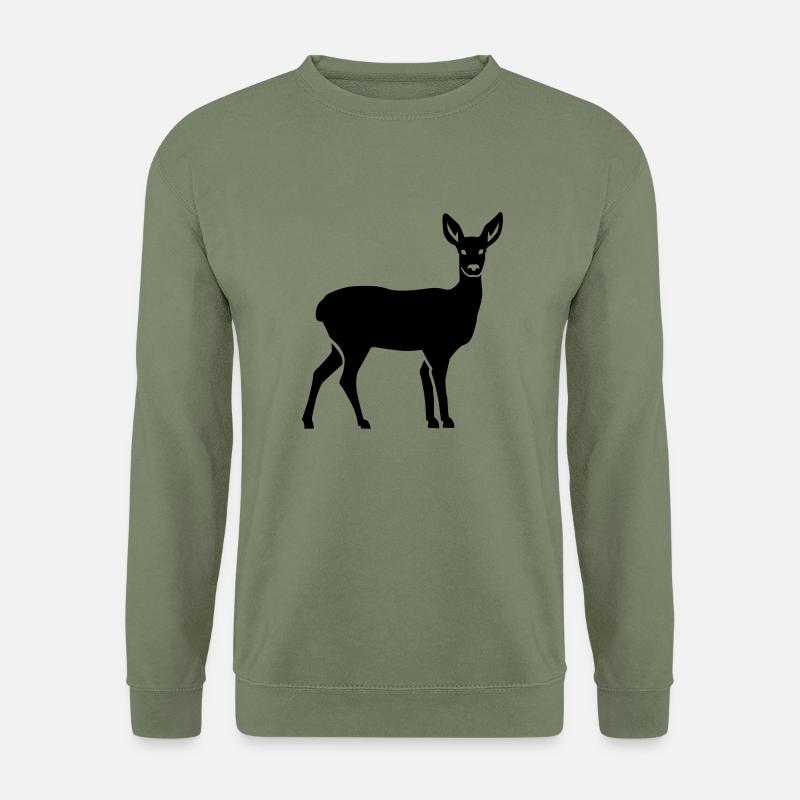 Deer - Unisex Sweatshirt - army green