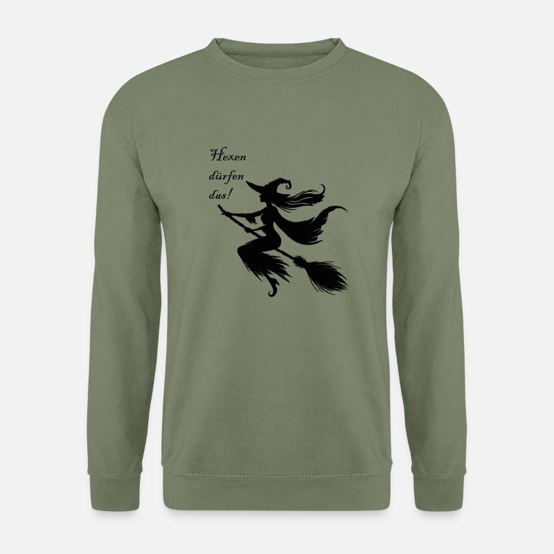 hexen dürfen das - Unisex Pullover - Armeegrün