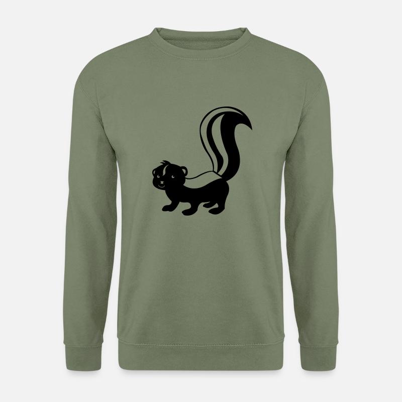 stinktier_01 - Unisex Sweatshirt - army green