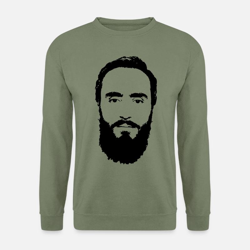Logo du héros Dudaev - Sweat-shirt Unisexe - vert militaire