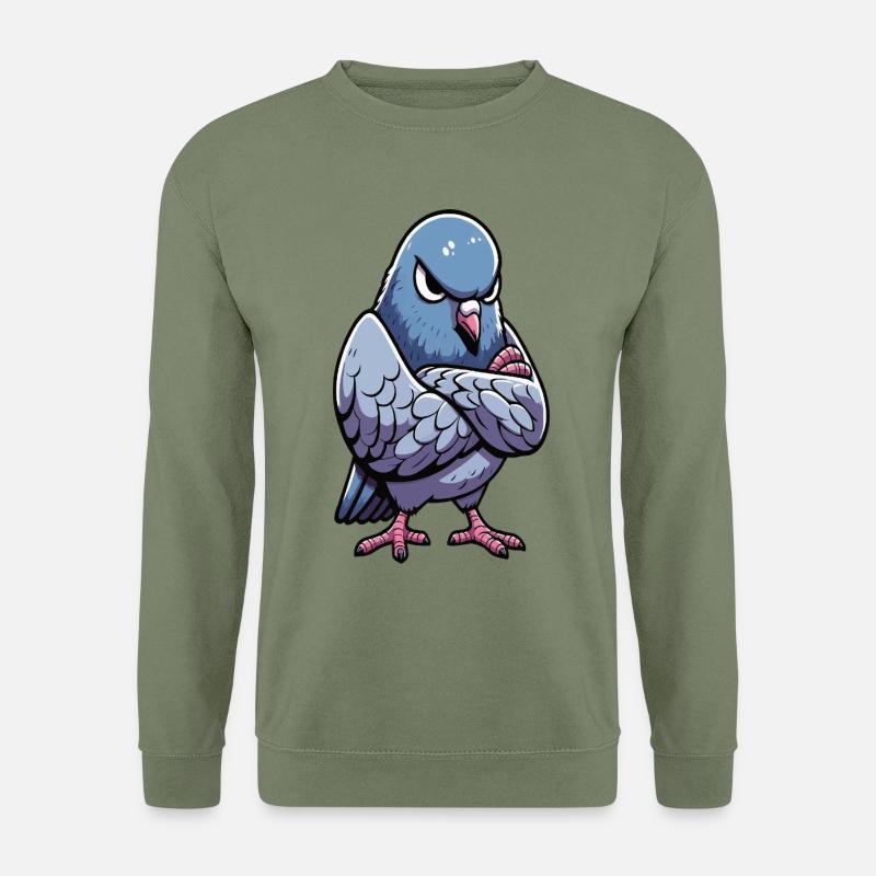 Taube Tauben Taubenzüchter Taubenliebhaber - Unisex Pullover - Armeegrün