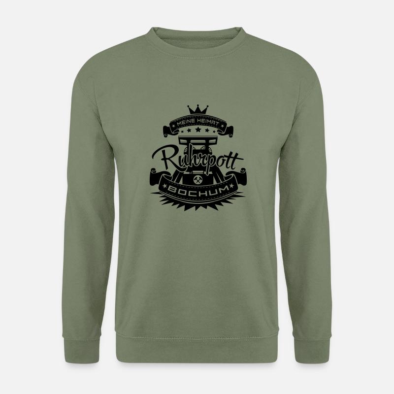 Ruhrpott - Bochum - Unisex Pullover - Armeegrün