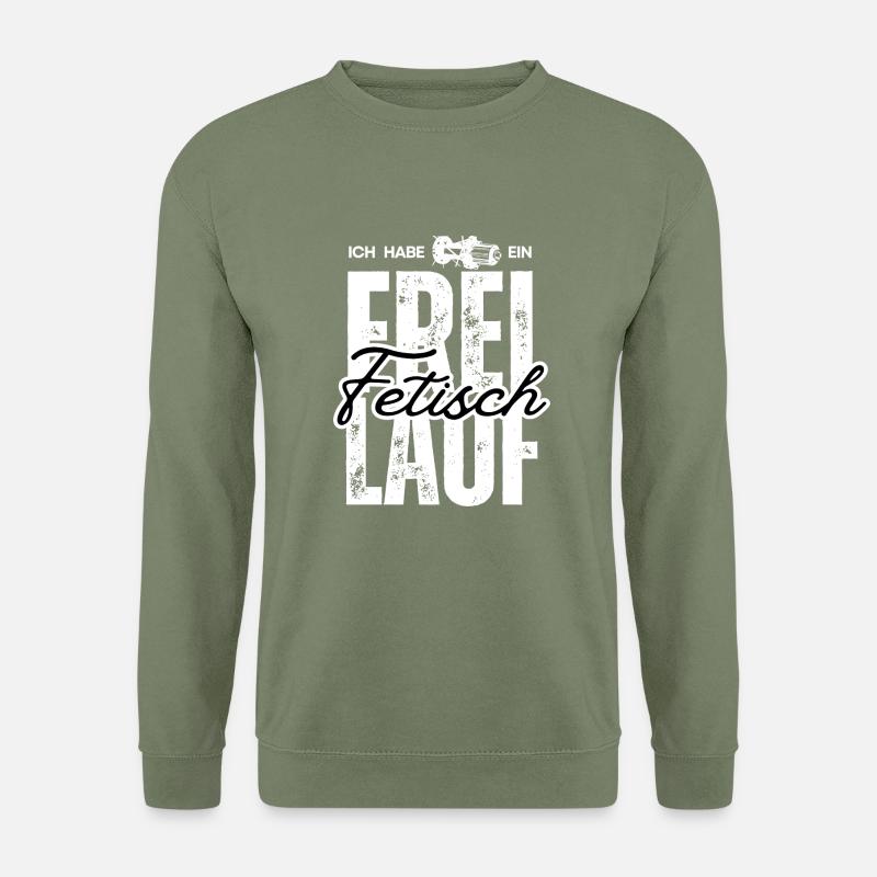 Roue libre Fétiche Blanc - Sweat-shirt Unisexe - vert militaire