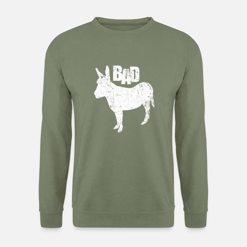 Badass - Unisex Pullover - Armeegrün