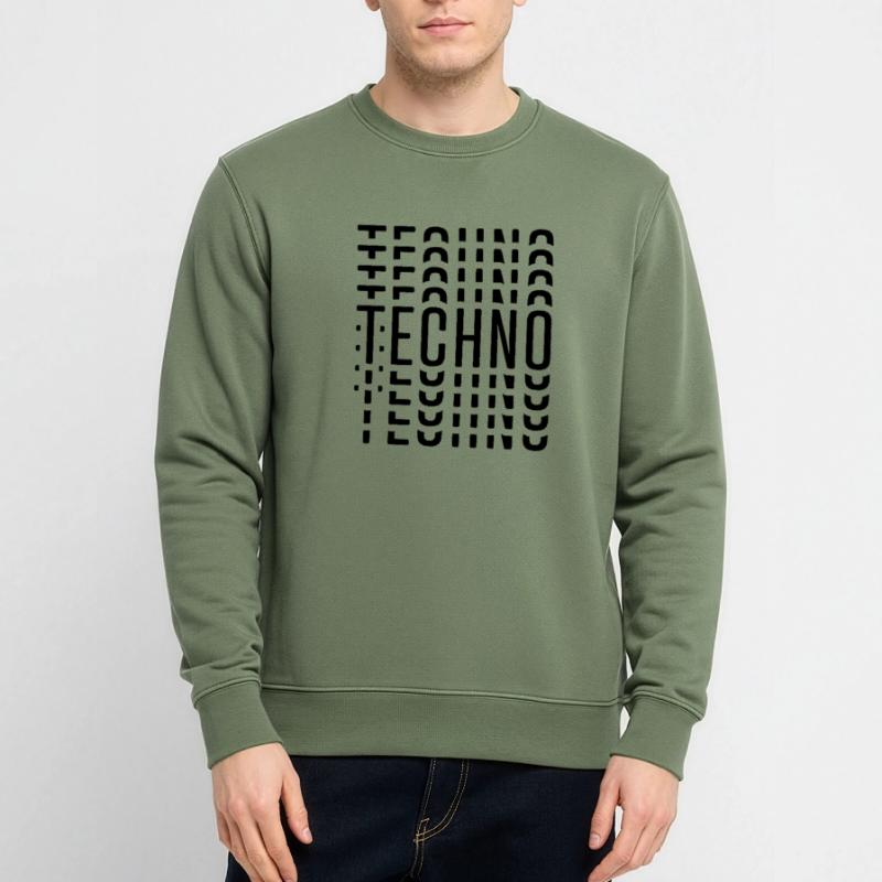 TECHNO TECHNO TECHNO Unisex Pullover
